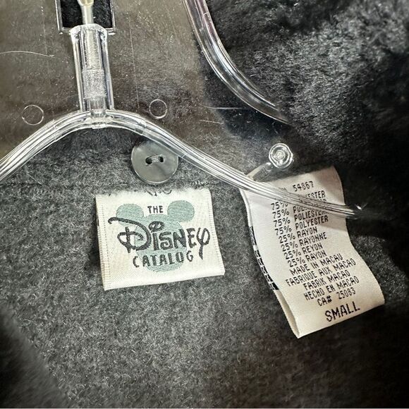 Disney Catalog 101 Dalmatians Dog Fur Coat Jacket Small Vintage RARE - Picture 5 of 6